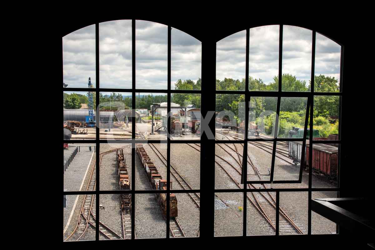 Blick durchs Fenster