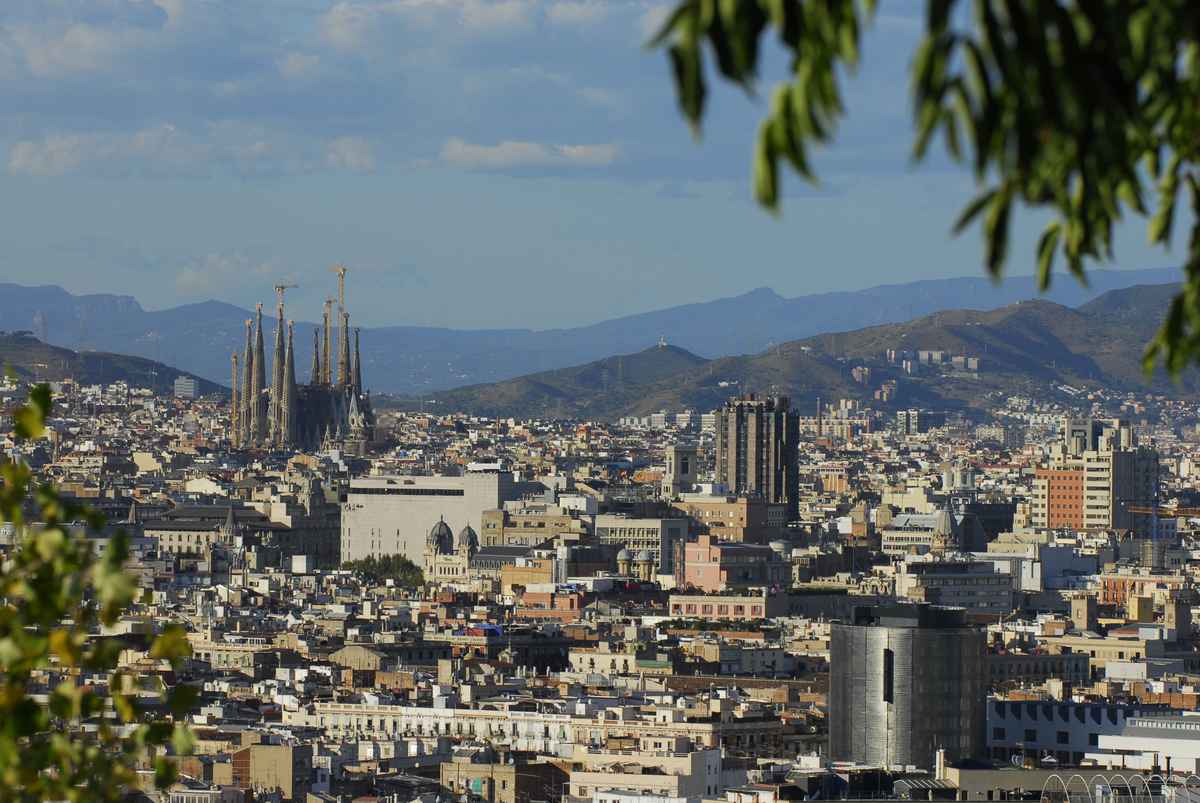 Über Barcelona´s Dächern