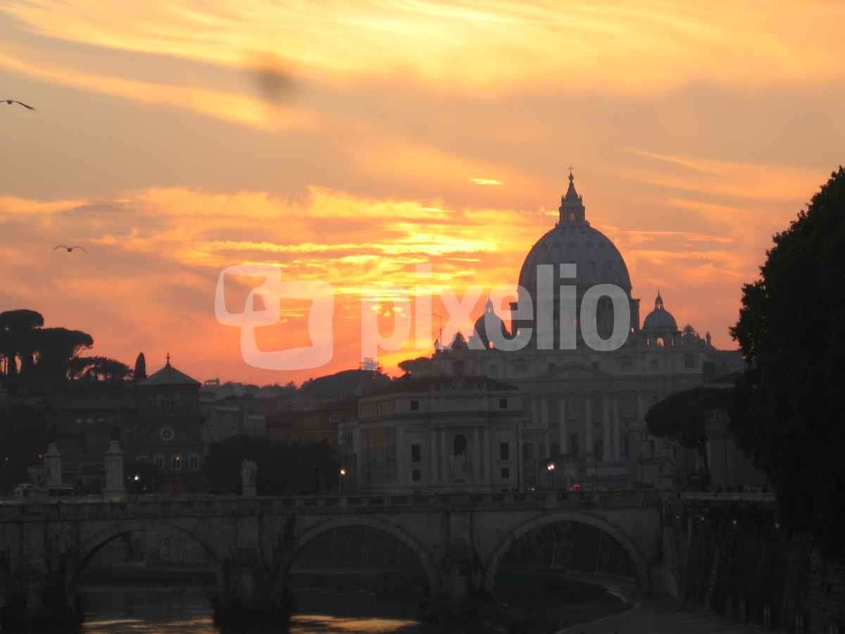 Sonnenuntergang in Rom II