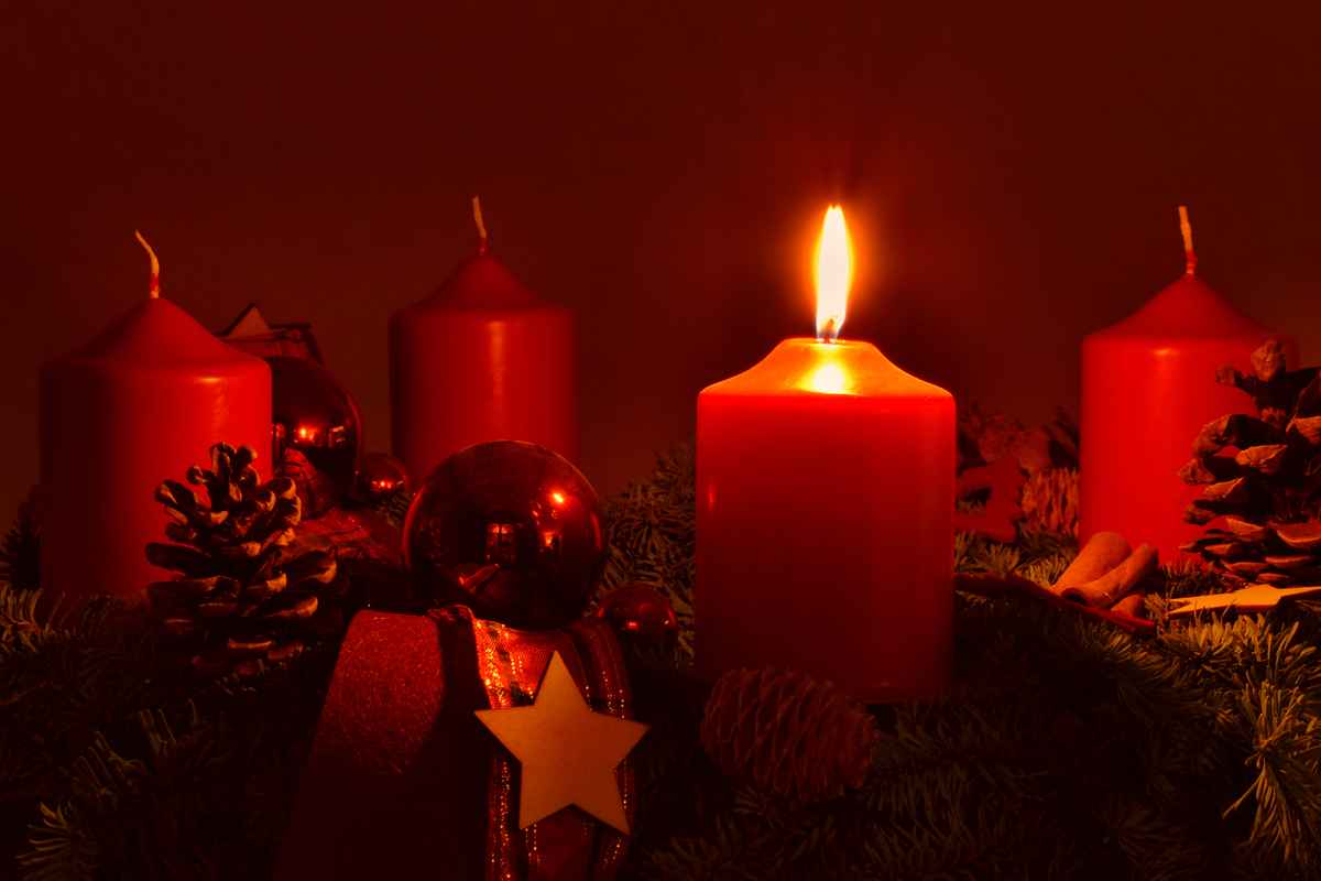1.Adventskranz