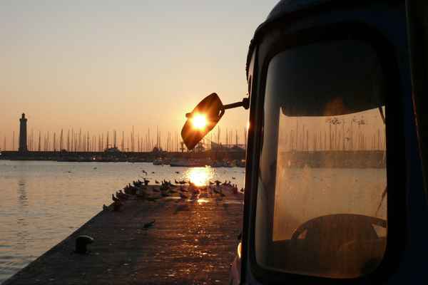 Sonnenaufgang am Meer