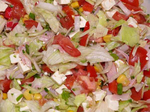 Sommerlicher Salat