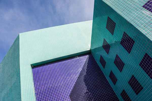 Geflieste Fassade 2