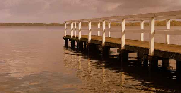 Abendstimmung am See