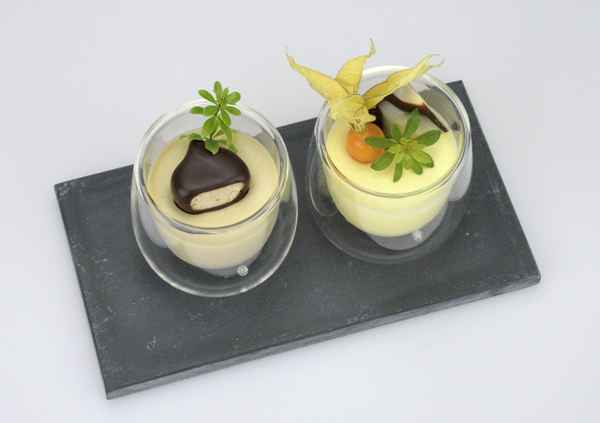 Bayerische Creme in zwei Varianten