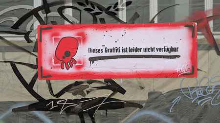 Dieses Graffiti ist leider nicht verf&uuml;gbar