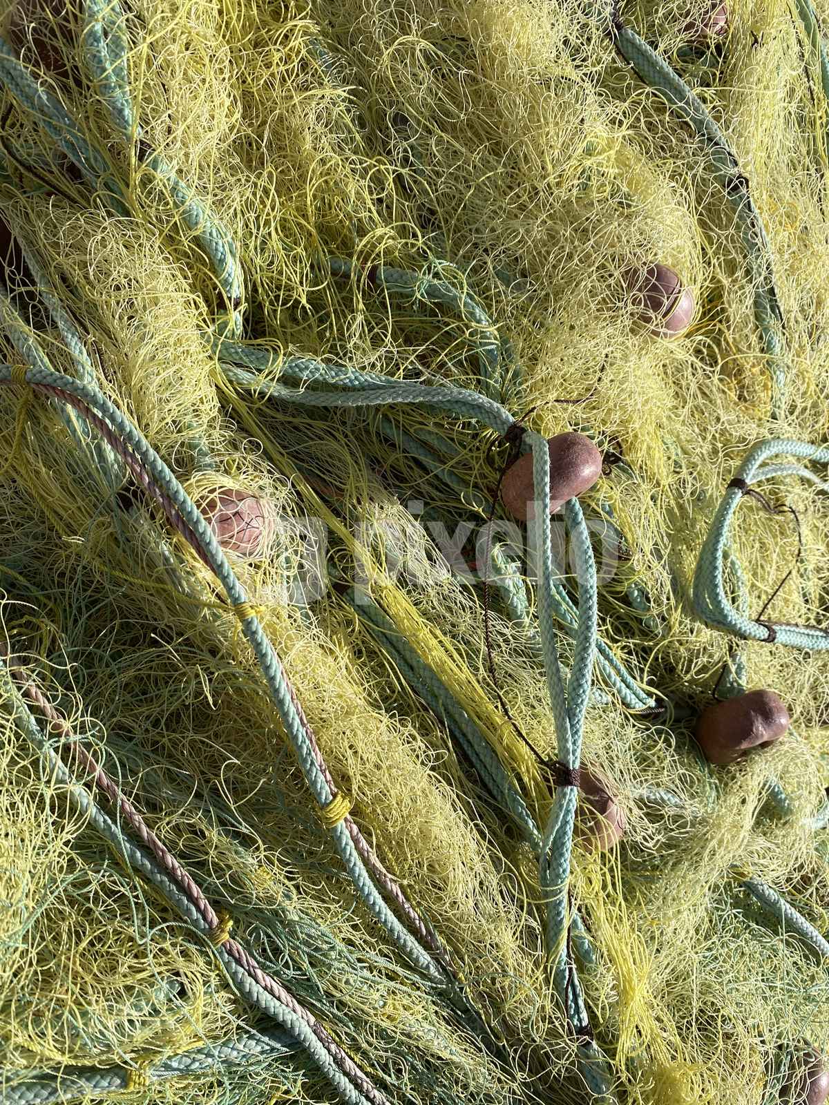 Fischernetz in einem Hafen auf Kreta / Foto: Alexander Hauk