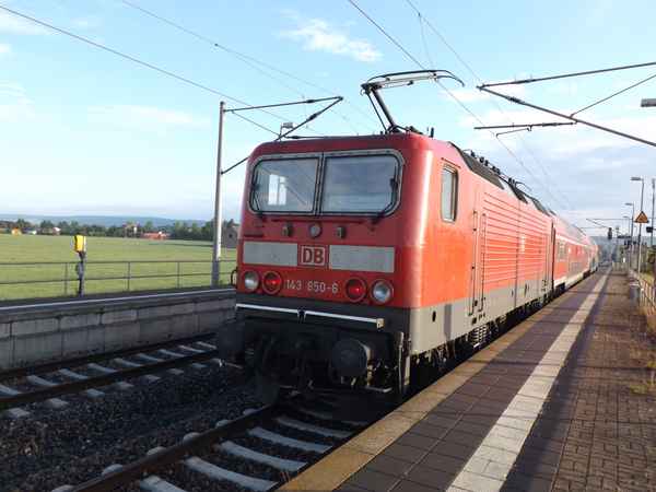 Ein Personenzug