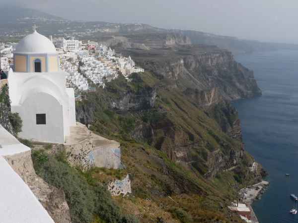 Fira auf Santorini