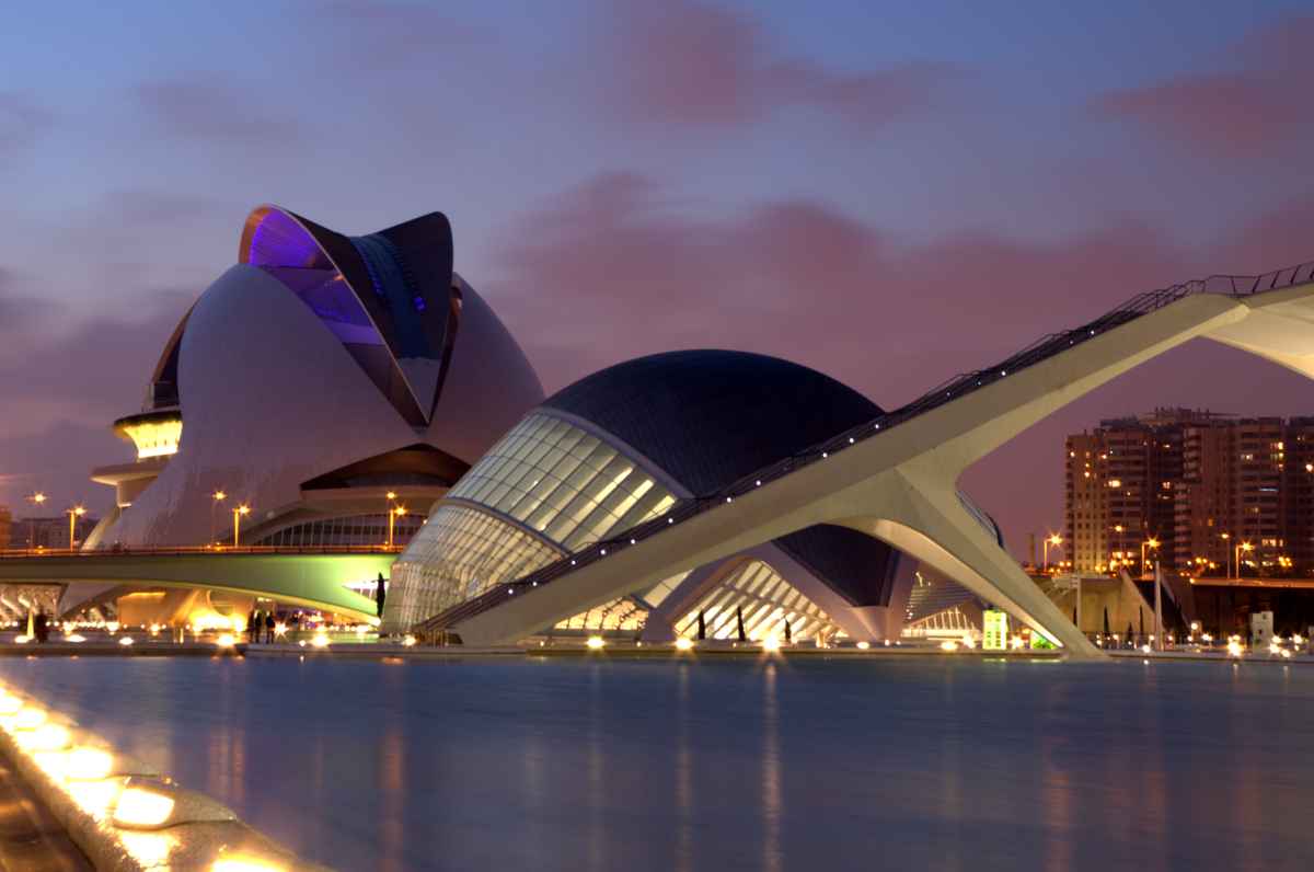 Konzert und Opernhaus in Valencia