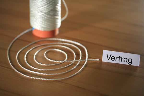 Vertrag abschließen