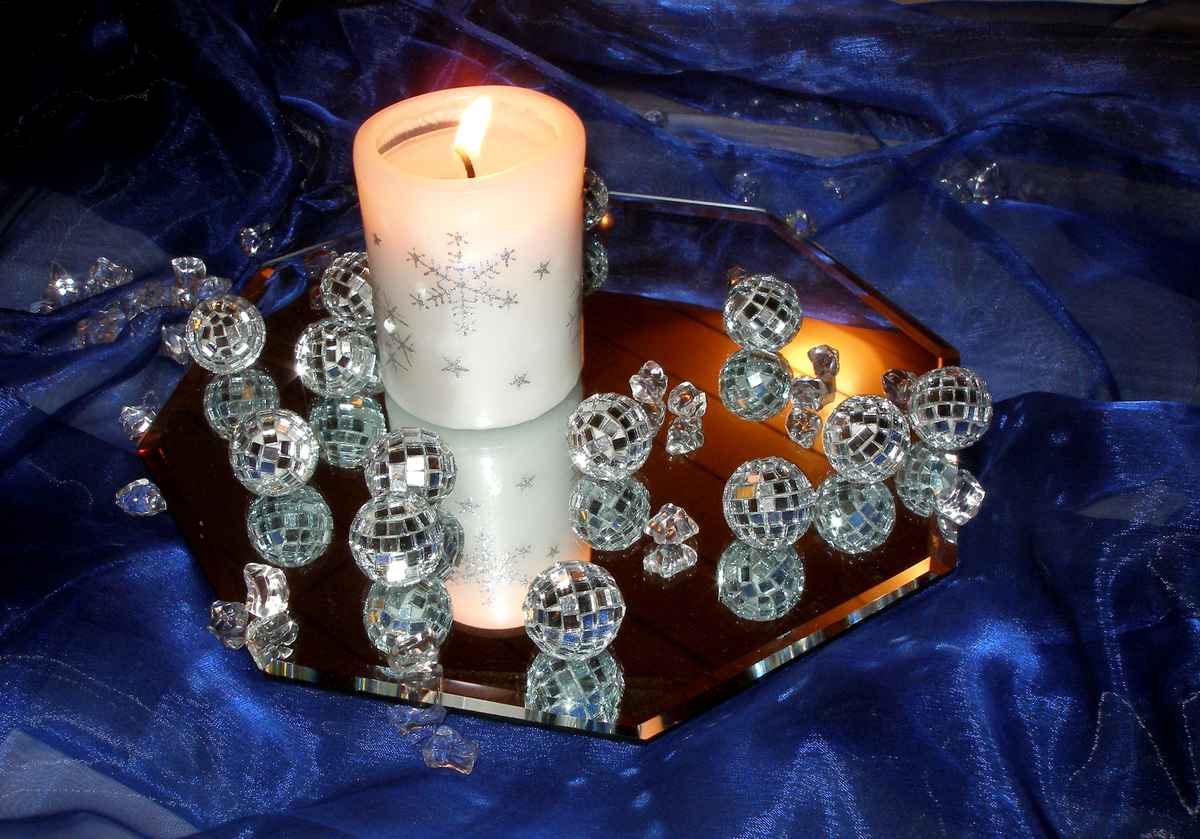 Weihnachtliche Tischdeko