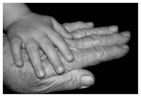 Alt und Jung - Kontrast