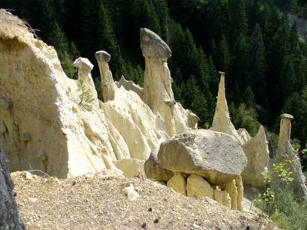 Erdpyramiden bei Percha - Kronplatz