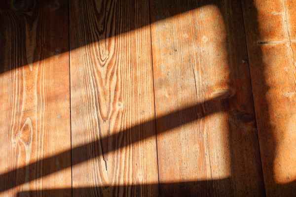 Alter Holzdielen-Boden