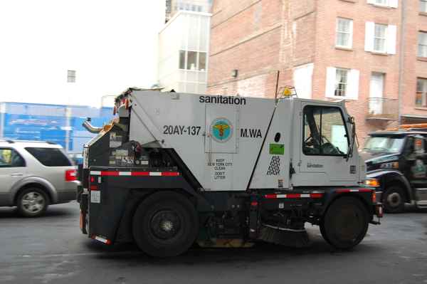 Straßenreinigung in New York