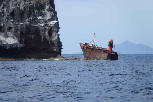 Schiffswrack in den Grendinen