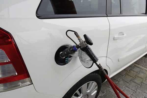 Tanken, Erdgasfahrzeug