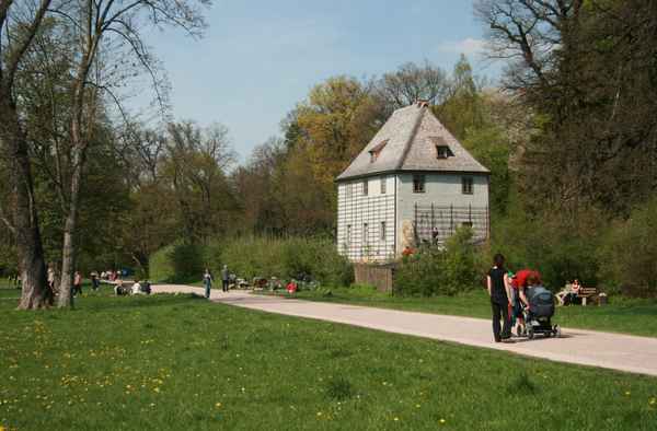 Am Goethe-Haus im Park an der Ilm
