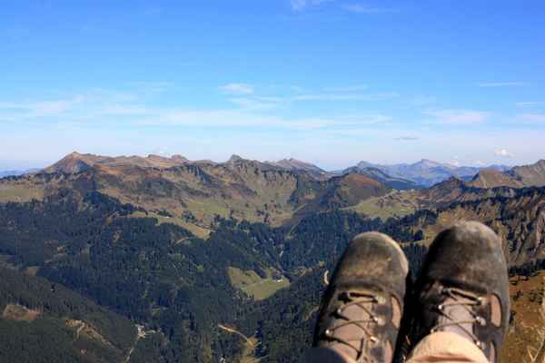 Bergsteigen in den Alpen