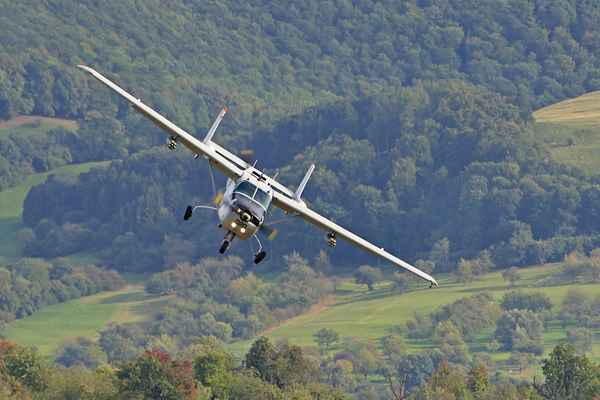Anflug auf die Hahnweide