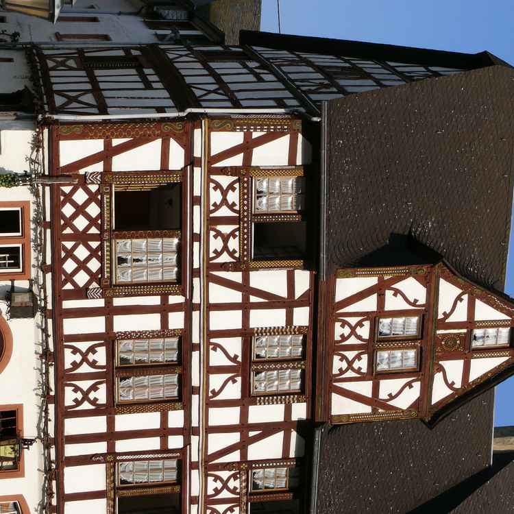 Fachwerkhaus "Alte Weinstuben" in Ediger-Eller an der Mosel