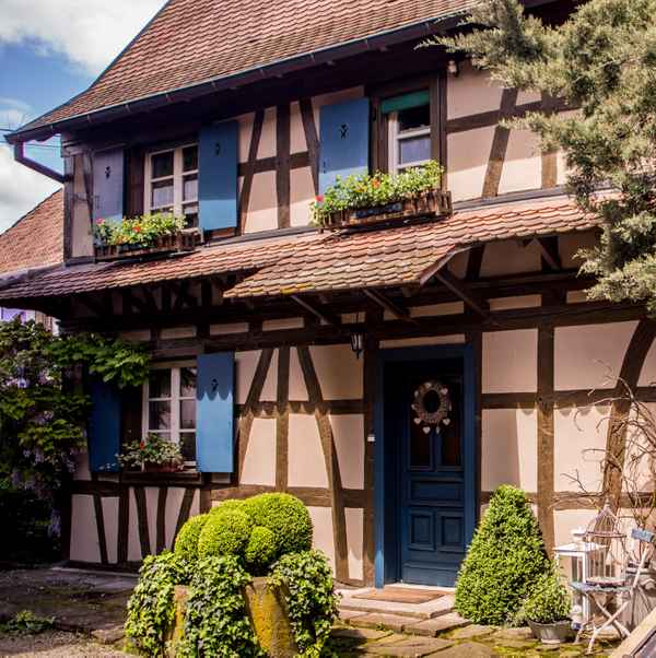 Fachwerkhaus im Elsaß