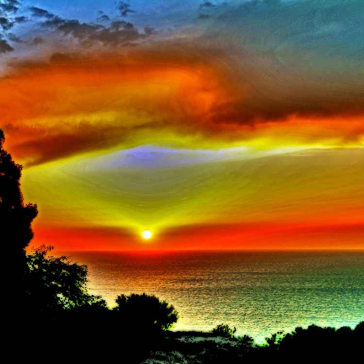 Karmelkloster – Sonnenuntergang