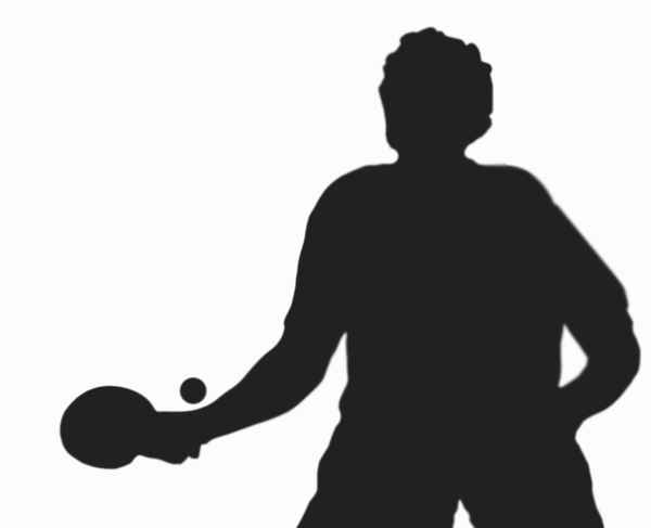 Tischtennis Schatten