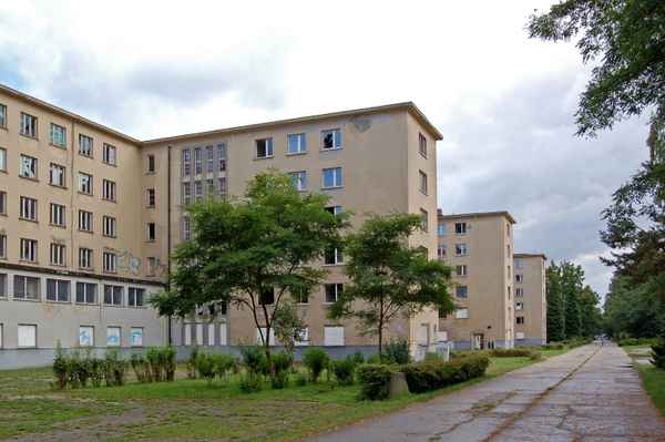 KdF-Ferienanlage der Nazis in Prora auf Rügen