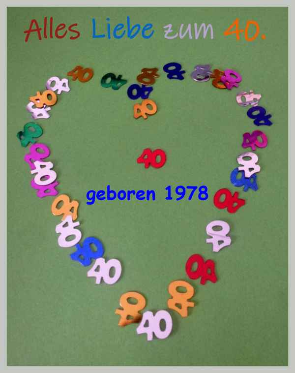 Vierzigster Geburtstag