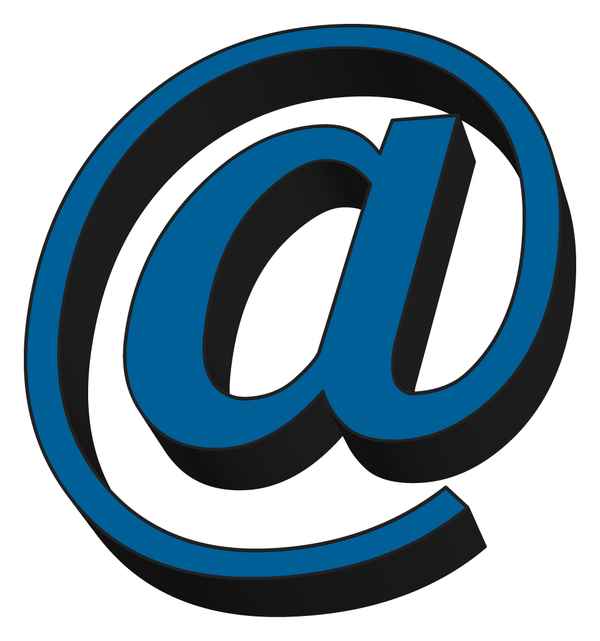 email zeichen