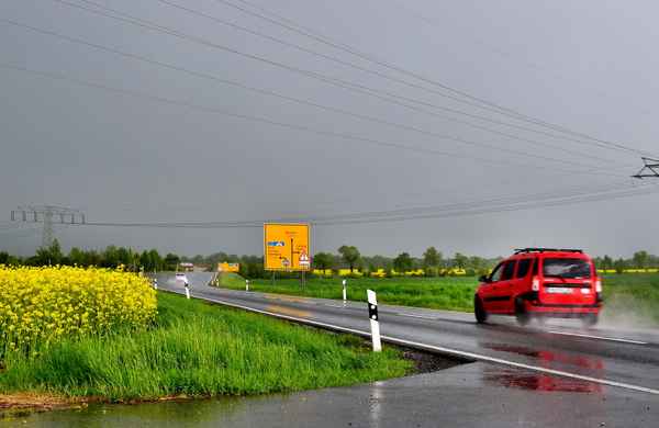 Regenfahrt