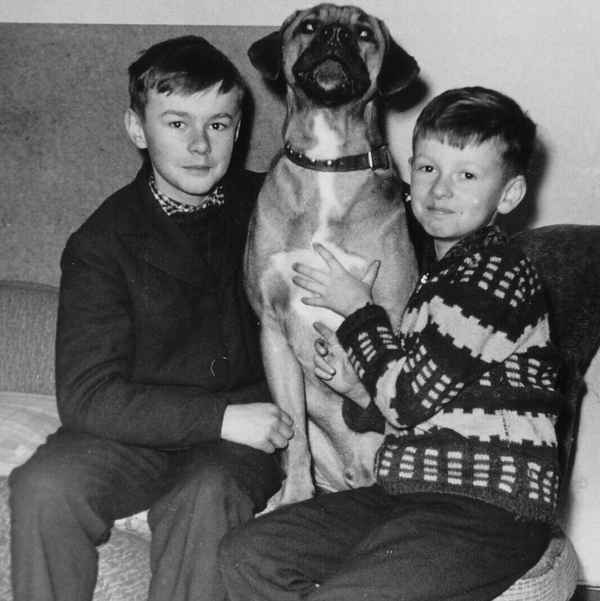 Ich, mein Bruder und unserer Freund