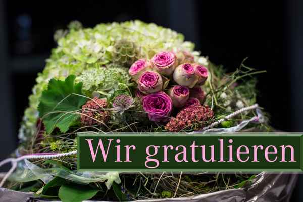 Wir gratulieren