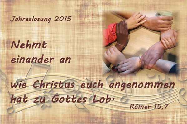 Jahreslosung 2015 (2b)