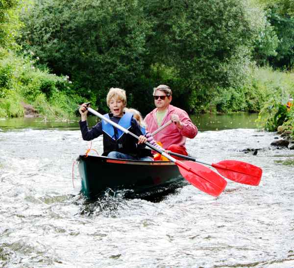 Kanutour auf der Hunte - Kanuverleih Kanu4you.com