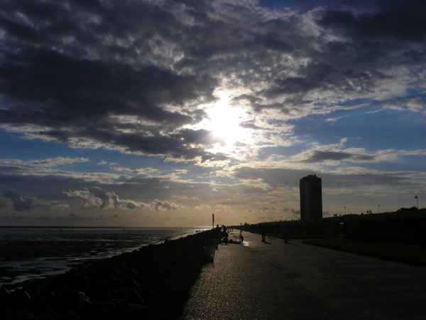 Ein Abend am Meer