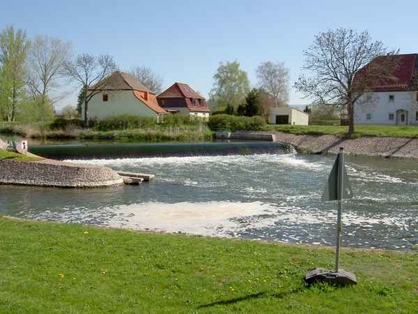 Wehr an der Unstrut
