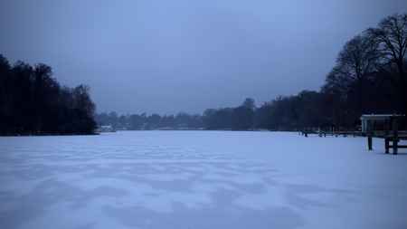 Kleiner Wannsee im Eis