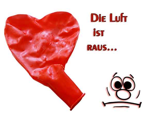 Die Luft ist raus...