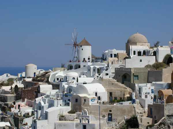 Oia auf Santorin