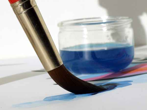 Pinsel Blau