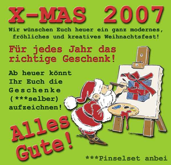 X-MAS Geschenke mal anders ;-)