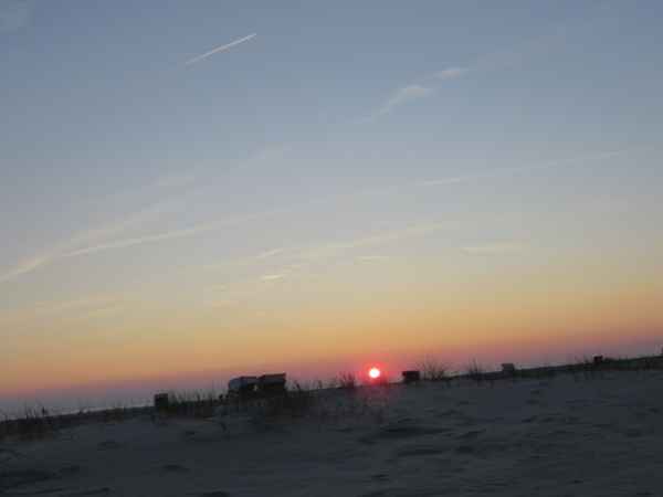 Sonnenuntergang an der Nordsee
