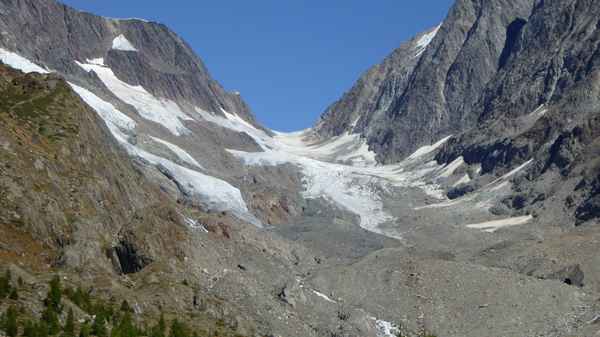 Langgletscher immer kürzer