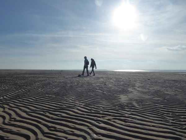 Unterwegs im Watt