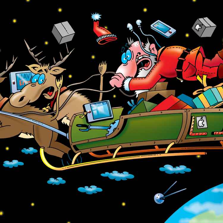 Der moderne Weihnachtsmann