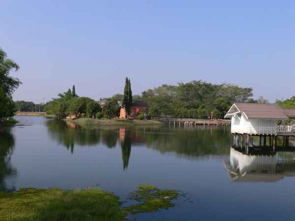 Sai Ngam Park, Phimai, Thailand