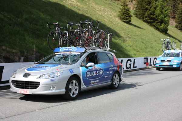 Teamwagen Quick Step